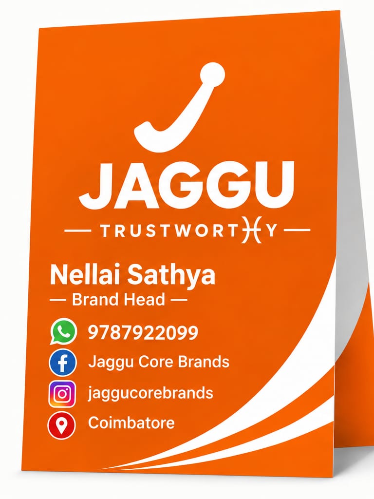 Jaggu Core Brands contact card
